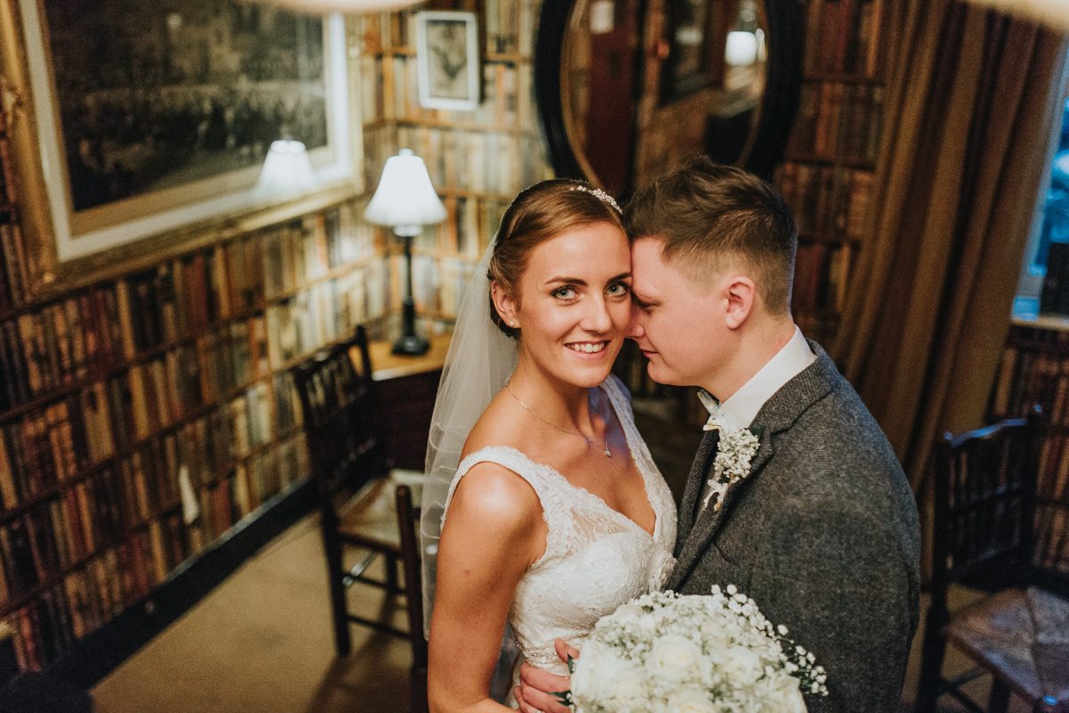 LANCASHIRE WEDDING PHOTOGRAPHY, SHIREBURN ARMS, CLITHEROE WEDDING, BRIDE AND GROOM, WINTER WEDDING, AYESHA PHOTOGRAPHY